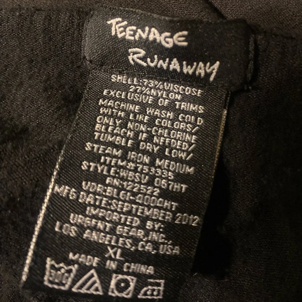 Teenage Runaway sugar skull and roses button up cardigan - Picture 7 of 8